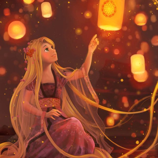Rapunzel - illustration A3 - Image 2