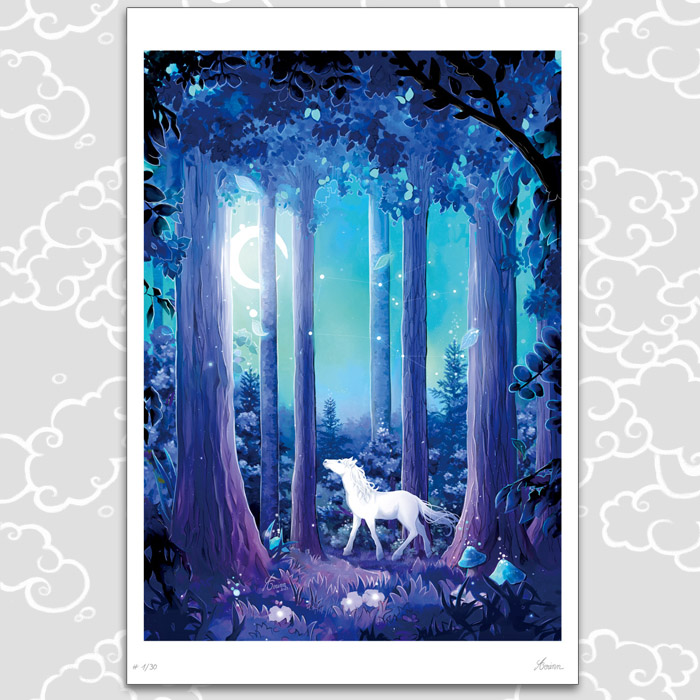 Edition limitée Grand format - Cheval qui rêve